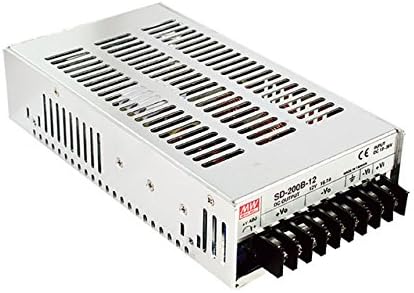 [PowerNex] ממוצע Well SD-200B-12 12V 16.7A סגור פלט יחיד ממיר DC-DC